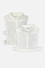 Zwei Einsteckkragen von Pastel Studio - Crop und Longline-Modelle