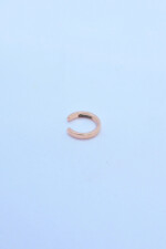 Ear cuff 925 Sterlingsilber rosévergoldet - Sicht von der Seite