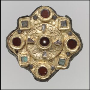 Germanische Scheibenfibel (disc brooch)