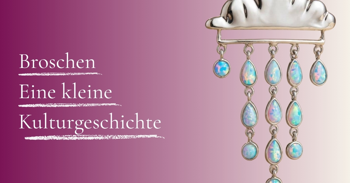 Blog cover: Broschen, eine kleine Kulturgeschichte, von Pastel Studio