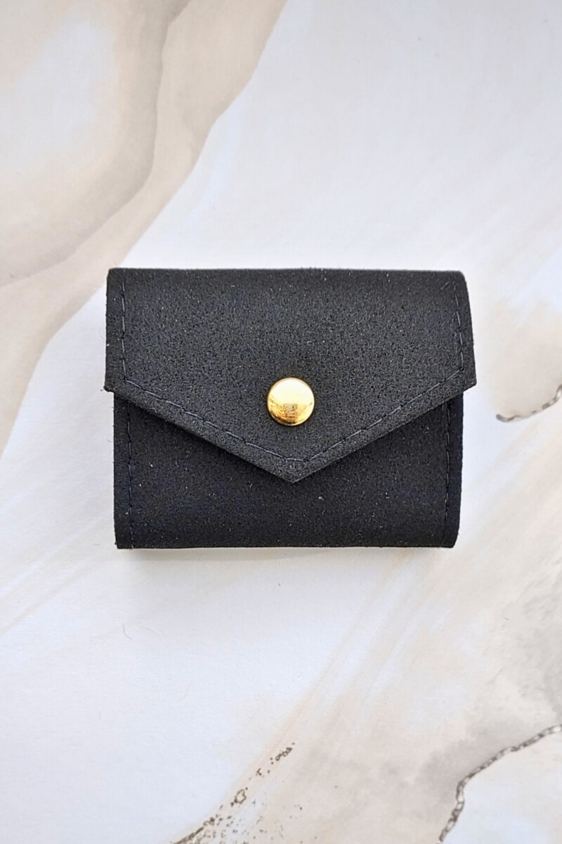 Schmuck-Organizer Mini in Schwarz, geschlossen