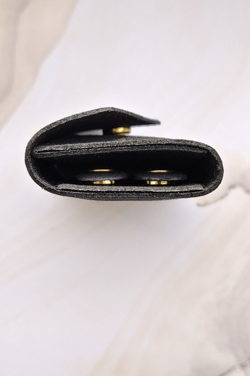 Schmuck-Organizer Mini in Schwarz, Seitenansicht