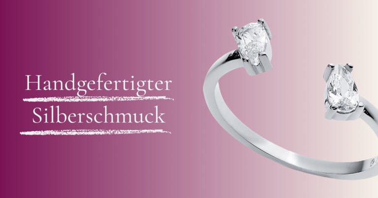 Blog Cover: Handgefertigter Silberschmuck, was der Begriff wirklich bedeutet